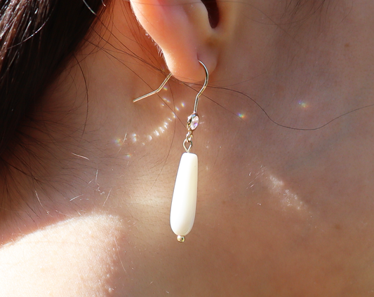 Boucles d'oreilles : Rêve Nacré