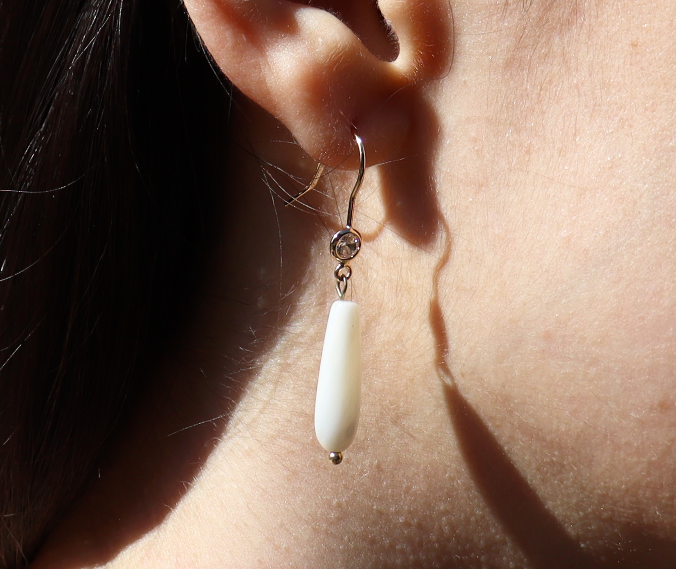 Boucles d'oreilles : Rêve Nacré